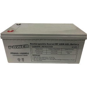 Μπαταρία POWER (GEL) VRLA 12V 200AH