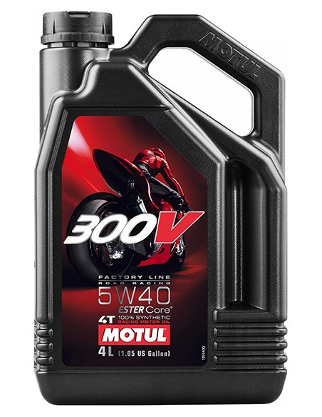 MOTUL 300V 4T FACTORY LINE ROAD RACING 5W-40