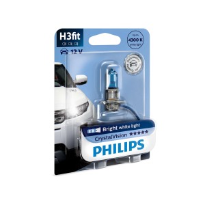 PHILIPS H3 12V 55W CRYSTAL VISION