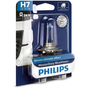 PHILIPS H7 24V 70W BLUE VISION MD